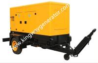 China 1500RPM 1800RPM 15KW Trailer Mounted Diesel Generator Outside Use for sale