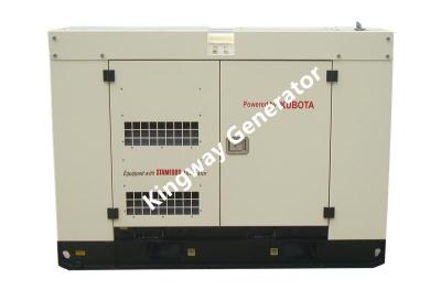 Κίνα Kubota 20KVA Diesel Generator Set Silent Type 3 Phase 50HZ προς πώληση