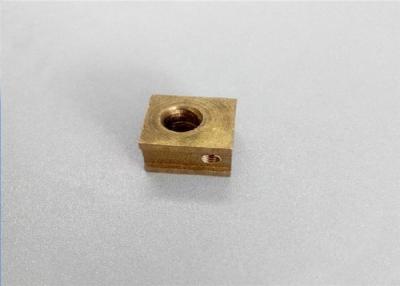 China CNC Lathe Brass Machined Parts Turning Small Components With High Precision Tolerance for sale