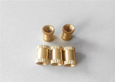 China Fasterner Spacer Small Brass Parts , Precision Brass Turned Parts For Electronics for sale