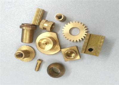 China Metal Gear Brass Machined Parts Stamping 0.01 Tolerance ISO Certification for sale