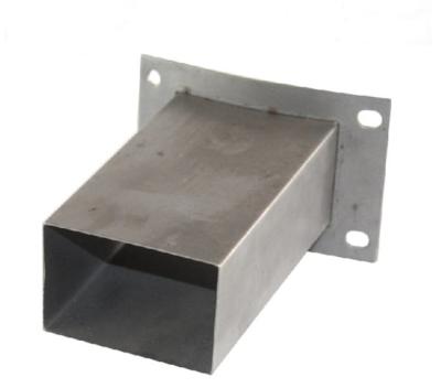 China Heavy Duty Metal Fabrication Parts , Steel Material Metal Plate Stamping for sale