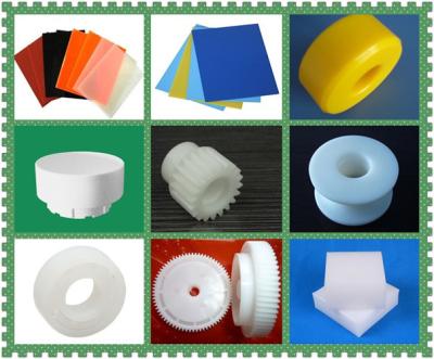 China Colorful Plastic Machined Parts Long Wearing High Strength Corrosion Resistance for sale