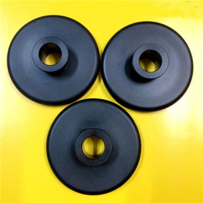 China Black Nylon 66 Plastic Machined Parts CNC Turning Simple Design Lightweight for sale