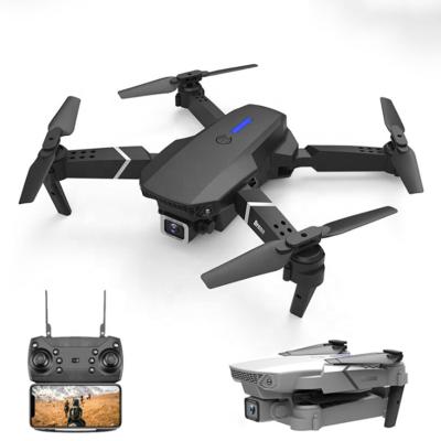 China Hot Cheap Sale 2023 Wifi FPV Real Time Transport Drone E88 4k Hd Camera Photography Record Four Aircraft Video Axis Remote Control Toy Drone for sale