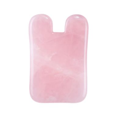 China Face/Body Massager Gua sha 2020 new design 100% natural jade rose quartz gua sha stone for facial massage for sale