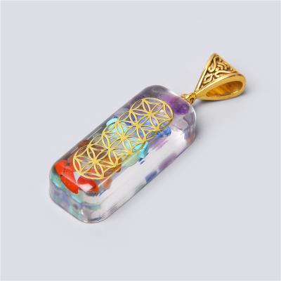 China Romantic Amethyst Pendant Healing Charm Pendants 7 Chakra Crystal Stone Stone for sale