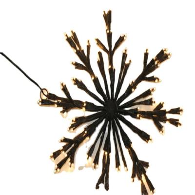 China wholesale snowflake party decoration led snowflake string light for sale