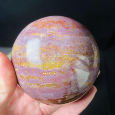 China China Wholesale Natural Crystal Ball Ocean Jasper Spheres Fengshui Colorful Fengshui Gemstones For Decoration for sale