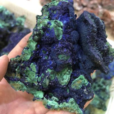 China China wholesale high quality natural raw azurite specimen feng shui crystal rough stones for decoration for sale