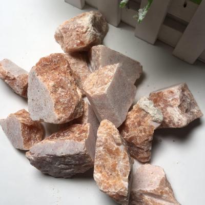 China Clear Natural Blue Quartz Calcite Unakite Apatite Moonstone China Sunstone Raw Stones Healing Crystal Rough Folk Crafts for sale