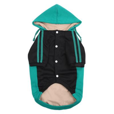 China Stocked knitted pet clothes fashion versatile all-season pet hoodie clothes for pets for sale