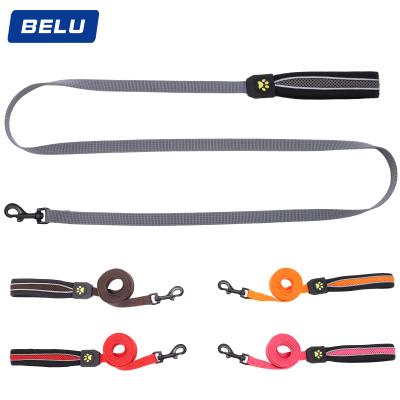 China New Padded Multicolor Reflective Dog Leash With Soft Grip for sale