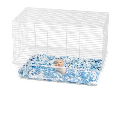 China Large Viable Cage High Capacity Small Pet Cage Paper Cotton Broom Set DIY Hamster Cage for sale