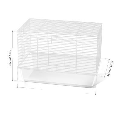 China Large Plastic Hamster Cage Pet Supplies Transparent Small Animals Hamster House Pet Cage for sale