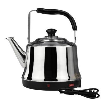 China Electric Kettle 360 ​​Degree Base Stainless Steel Kettle Large Capacity Water Kettle Rotating Electric Kettle for sale