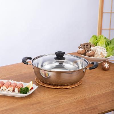 China Sustainable Xinyuan Stainless Steel Grill Pot Good Selling Ramen Pot Soup Hot Pot Cooking Items for sale