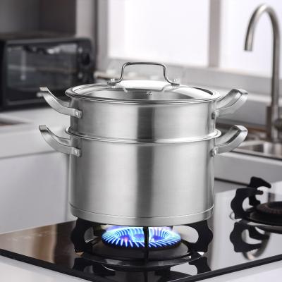 China Sustainable Xinyuan Grill Pot Good Selling Ramen Pot Stainless Steamer Pot for sale