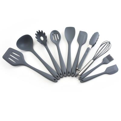 China Stocked import kitchen utensils stainless steel 14 pcs silicone cookware food silicone cookware for sale