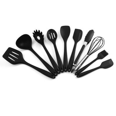 China Utensils Heat Resistant Silicone Cookware Kitchen Accessories Kitchen Serving Stocked Set for sale