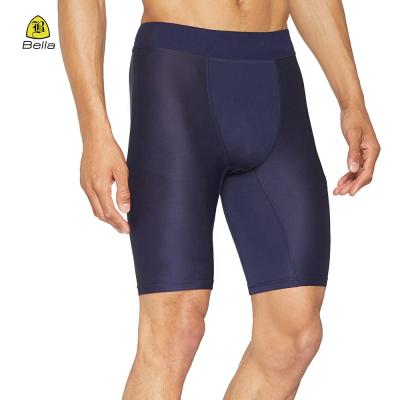 China Custom Colorful QUICK DRY Fitness Sports Wear Tight Compression Gym Men Running Short for sale