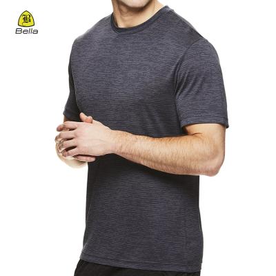 China Wholesale Custom Breathable Slim Fit Body Gym Clothing Cheap Yoga Top T-Shirt For Man for sale