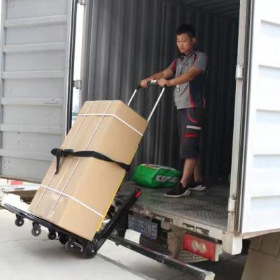 China Wholesale Strong EMSS Electric Trolley For Hospital And Industrial Outdoor Logistics Hand Trolley Cargo Motor Truck for sale