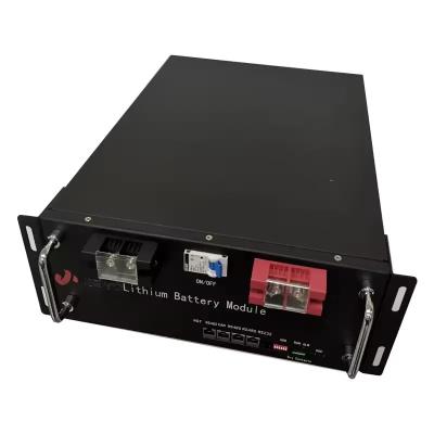 China Rack Mount 51.2V 200Ah LiFePo4 Batterijpakket 10.24Kwh Zonne-energiesysteem voor thuis Te koop