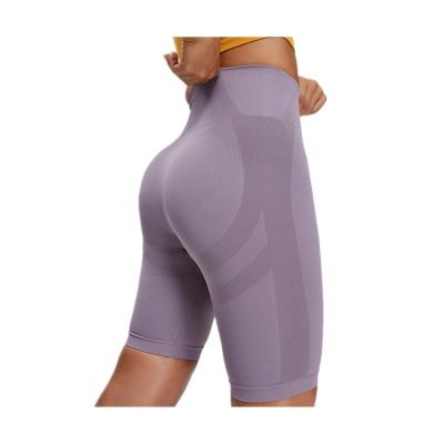 China 2021 Wholesale Anti-Smell Biker Shorts Running Logo Gym Yoga Shorts Women Fitness Booty Seamless Shorts Gym Wear Shorts Pants for sale