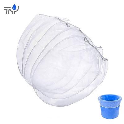 China Hotels Customized 1 Gallon 2 Gallon 5 Gallon Liquid Polyester Mesh Paint Strainer Bag for sale