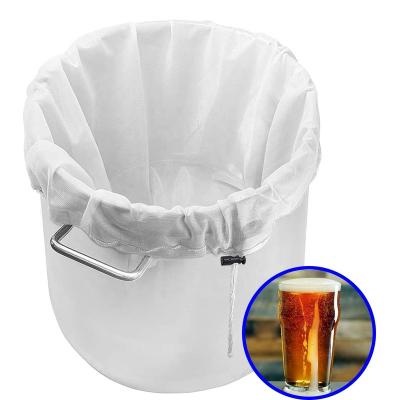 Китай food & Beverage factory polyester customized coffee and tea cold brew filter bag liquid beer brewing bag for beer jam filter продается