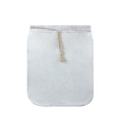 Китай Nut Milk Stored Hemp Drawstring Net Sack Extractor Bags For Nut Milk продается