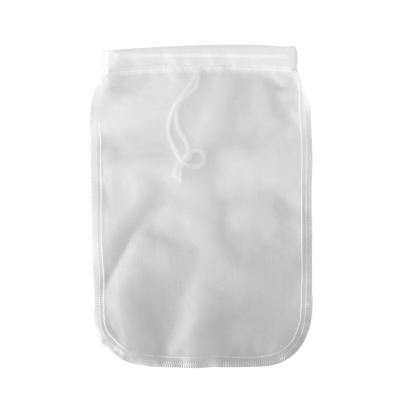 China Homemade Nut Milk Mesh Nylon Tea Beer Juice Ultra Strong Fine Filter Bag For Strain en venta