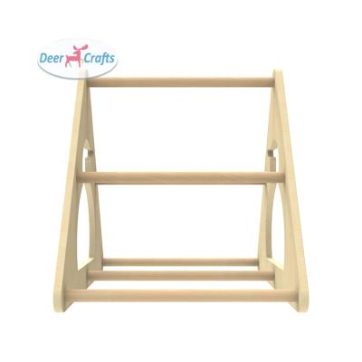 China For kids playing newest wooden montessori big triangle pedestal for kids DK08341 for sale