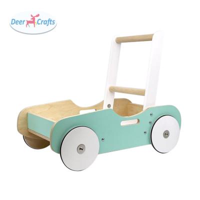 China Educational New Arrival Wooden Baby Walker Educational Toy For Leaning DE16180 for sale