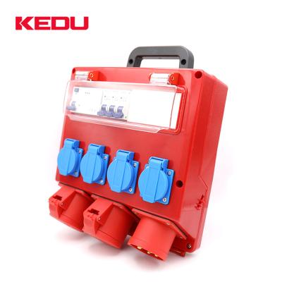 China KEDU Electrical Waterproof Panel Box Portable MCB Power Junction Distribution Box BX3-1 BX3-1 for sale