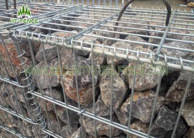 China Konstruieren Sie leicht geschweißtes Gabions-Kasten 1 × 1 × 1m für Hochwasserschutz/die Landschaftsgestaltung zu verkaufen