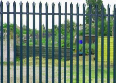 China Hot DIP Galvanized Triple Point Palisade Fence Security 3000mm For Building for sale