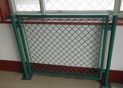 China 3mm -4mm PVC Coated Galvanized Steel Chain Link Fence with Diamond Hole 6FT Height for sale