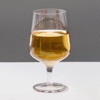 Chine Gobelets potables en verre d'aviation verres de vin enflés d'avion de bouche sans plomb de 5 onces à vendre