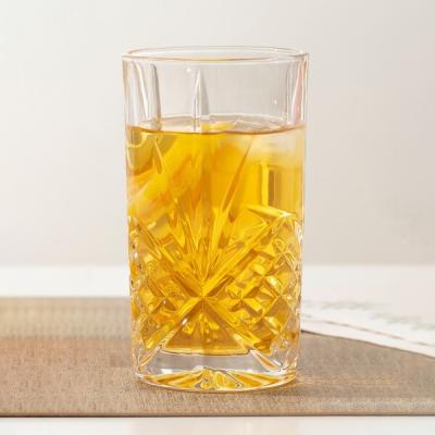 China 35CL corte inferior pesado Crystal Old Fashioned Glasses Tumblers 12,3 onzas en venta