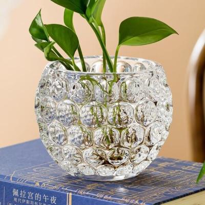 China Crystal Clear Home Decoration Glass-Vasen-bleifreie Maschine gedrückt zu verkaufen