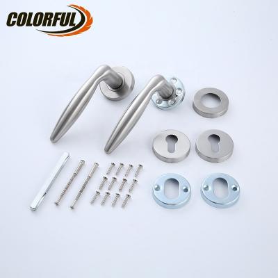 China Good Quality 304 Stainless Steel Furniture Hardware Modern Generic Interior Cavity Door Handle for sale