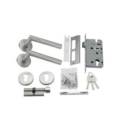 China Hot Sale Modern Single Door Security Door Cylinder Locks With Open Violence Resistance And Anti-theft for sale