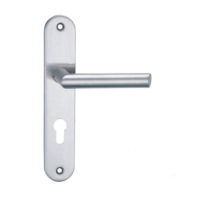 China Modern BB Plate Stainless Steel Lever Handle, Mortise Stainless Steel Door Lock for sale