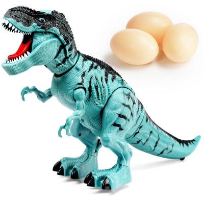 China Wholesale Educational Jet Projection Laying Tyrannosaurus Rex Dinosaur Toy Walking RC Robot Walking Dinosaur for sale