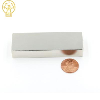 China Industrial Magnet JDM Factory N42 20*5*5mm Rare Earth Block Neodymium Strong Magnet for sale