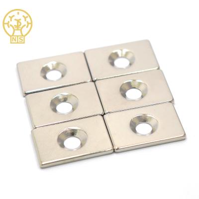 China Industrial Magnet JDM Factory Free Sample N52 Neodymium Milled Magnets For Microscope Motorized Stage for sale