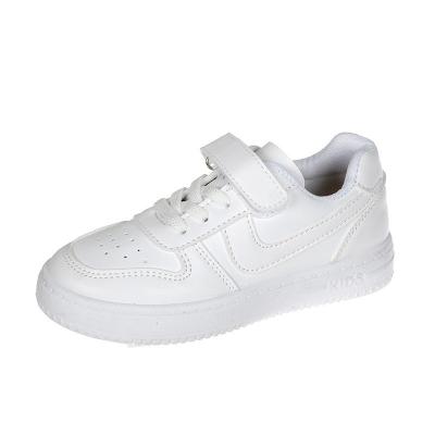 China Anti-Slippery Kids Fashion Sneakers Shoes Cow Leather White Platfoam Sneakers Kids Sneakers Sports Shoes for sale