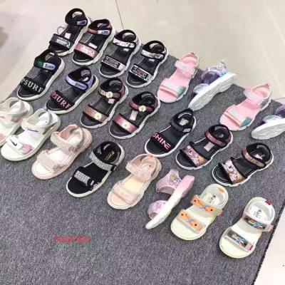 China Children's flat running sandals 1.4-5.5 USD delivery soon ninos stock shoes zapatos de stock Para for sale